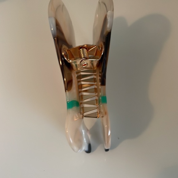 NWT Brown Dog, green collar  Hair Claw - Viral Dog Shaped Hair Clips | Dog mom - Picture 5 of 5